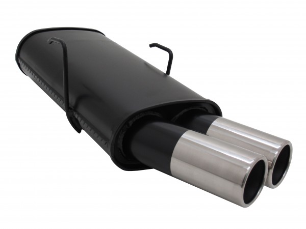 Novus Sportauspuff 2x76mm passend für Peugeot 106