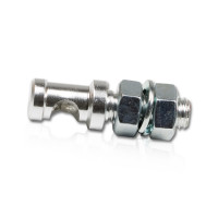 LED-Leuchtschraube Pin M8 Chrom Aluminium LED-Leuchtschraube Pin M8 Chrom Aluminium