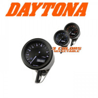 Daytona Velona Drehzahlmesser Ø48mm schwarz mit Voltmeter 0–18V Daytona Velona Drehzahlmesser Ø48mm schwarz mit Voltmeter 0–18V