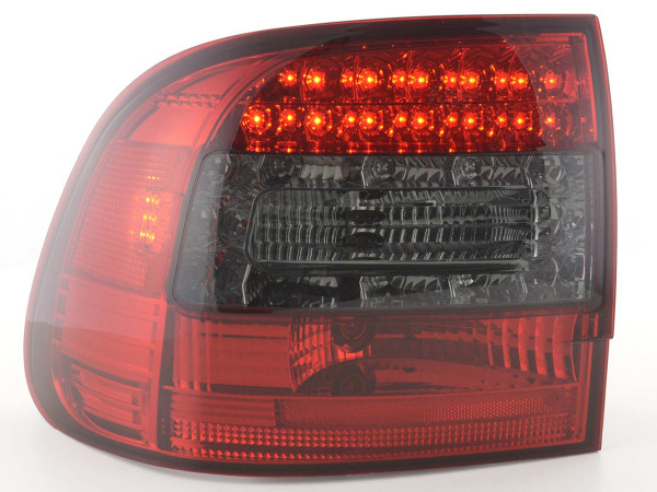 LED Rückleuchten Set Porsche Cayenne Typ 955 02-06 rot/schwarz