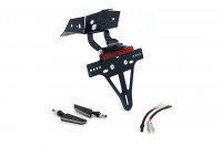 alpha Technik Kennzeichenhalter-Blinker-Kit SQ-LED passend für KTM 690 SMC R ab Modelljahr 2019 (Hin alpha Technik Kennzeichenhalter-Blinker-Kit SQ-LED passend für KTM 690 SMC R ab Modelljahr 2019 (Hin