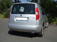 FOX Endschalldämpfer passend für Skoda Roomster 5J - 130x50 Typ 52 rechts/links FOX Endschalldämpfer passend für Skoda Roomster 5J - 130x50 Typ 52 rechts/links