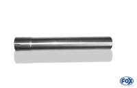 FOX Uni-Rohr geweitet Ø70mm Edelstahl 500mm FOX Uni-Rohr geweitet Ø70mm Edelstahl 500mm