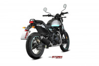 STORM by MIVV Oval Endschalldämpfer passend für Royal Enfield Himalayan & Scram 411 STORM by MIVV Oval Endschalldämpfer passend für Royal Enfield Himalayan & Scram 411