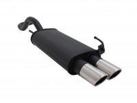 Novus Sportauspuff passend für VW Polo 4 6N/6N2 2x76mm SR-Design Novus Sportauspuff passend für VW Polo 4 6N/6N2 2x76mm SR-Design