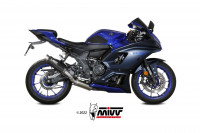 MIVV GPPro Carbon Komplettanlage passend für YAMAHA R7 22-24 MIVV GPPro Carbon Komplettanlage passend für YAMAHA R7 22-24