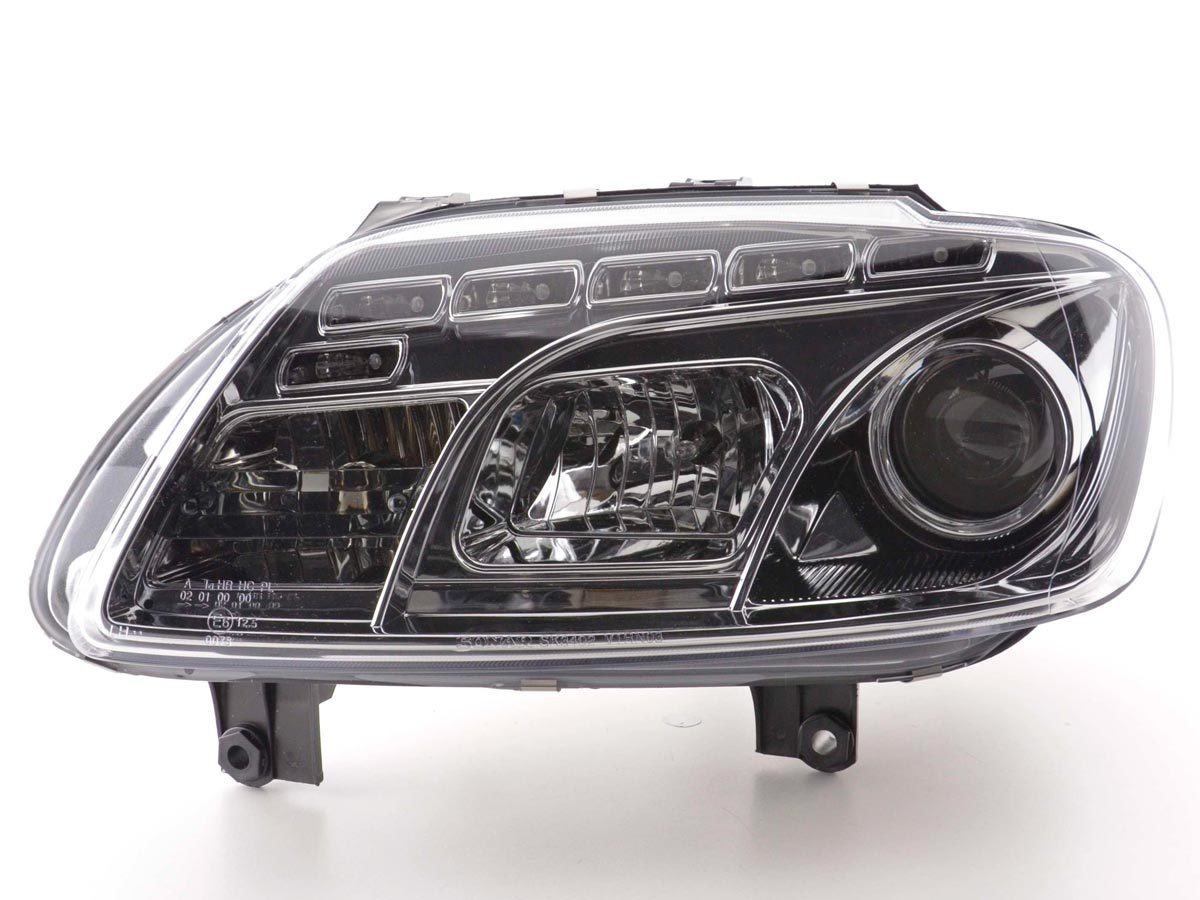 Scheinwerfer Set Daylight Led Tfl Optik Vw Touran Typ T Vw Caddy Typ K Chrom