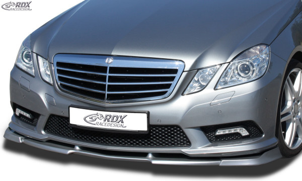 RDX Frontspoiler VARIO-X für MERCEDES E-Klasse W212 AMG-Styling 2009-2013 (Passend an Fahrzeuge mit