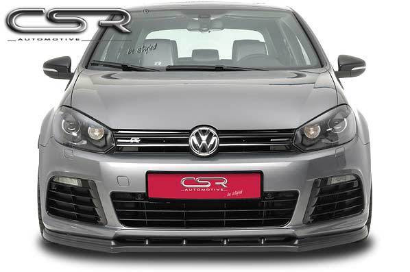 Cup-Spoilerlippe mit ABE für VW Golf 6 R CSL002-C Carbon Look Hochglanz