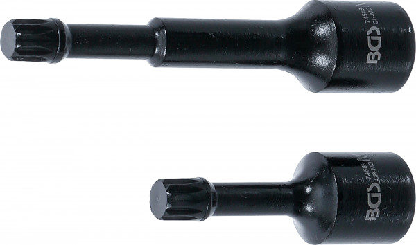 Kraft-Spezial-Bit-Einsatz-Satz passend für VAG | Innenvierkant 12,5 mm (1/2") | Innenvielzahn (für X