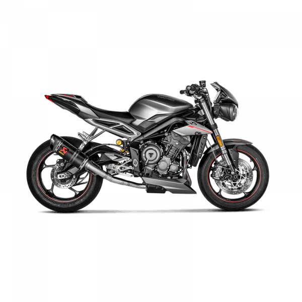 Akrapovic Slip-On Line (Carbon) Auspuff passend für Triumph Street Triple 765S / R / RS 2017-2019
