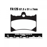EBC Bremsbeläge FA126 HH passend für Aprilia RS 125 EBC Bremsbeläge FA126 HH passend für Aprilia RS 125