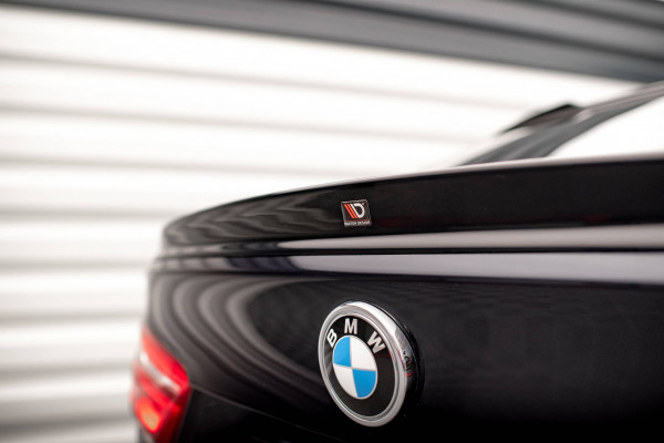 3D Spoiler CAP V.2 Für BMW X6 F16 M-Paket / X6 M F86 Schwarz Hochglanz