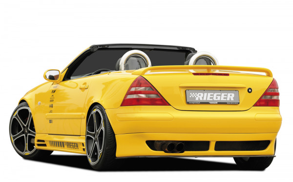 Rieger Heckansatz für Mercedes SLK (R170) Roadster 09.96-12.00