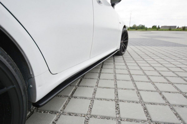 Seitenschweller Ansatz Für Lexus IS Mk2 Schwarz Hochglanz