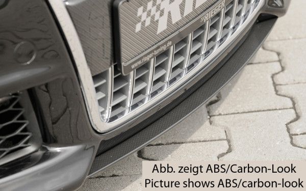 Rieger Spoilerschwert matt schwarz für Audi A4 (8H) Cabrio 04.02-12.05 (bis Facelift)