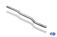 FOX Vorschalldämpferersatzrohr Ø 63,5mm passend für Audi S3 8L FOX Vorschalldämpferersatzrohr Ø 63,5mm passend für Audi S3 8L