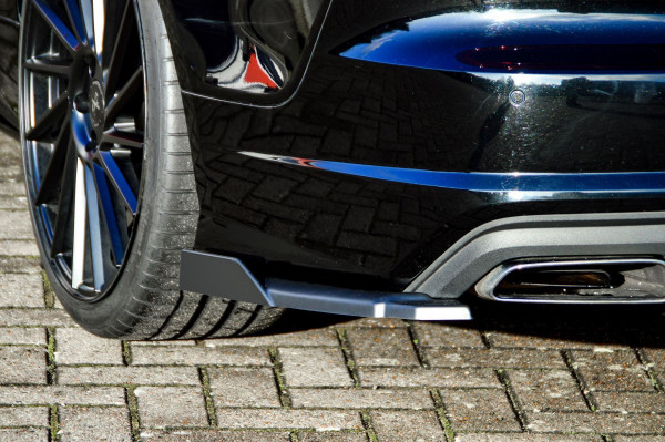 Heckansatz Seitenteile mit Wings passend für Audi A7 C7 4G Facelift