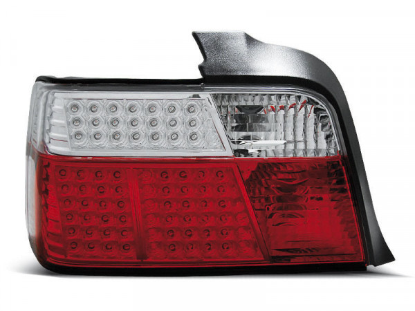 LED Rücklichter rot weiß passend für BMW E36 12.90-08.99 Limousine