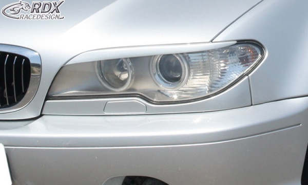 RDX Scheinwerferblenden für BMW E46 Coupe / Cabrio (-2003) Böser Blick