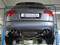 FOX Endschalldämpfer passend für Audi A4 B7 quattro 4-Rohr Ø63,5mm – 2x88x74 Typ 32 FOX Endschalldämpfer passend für Audi A4 B7 quattro 4-Rohr Ø63,5mm – 2x88x74 Typ 32