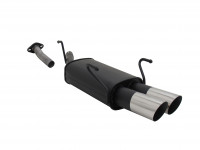 Novus Sportauspuff passend für Opel Astra G Caravan 2x76mm MS-Design Novus Sportauspuff passend für Opel Astra G Caravan 2x76mm MS-Design