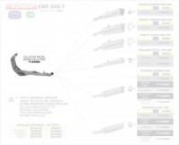 Arrow Racing Krümmer passend für Honda CBR 600 F 11-13 Arrow Racing Krümmer passend für Honda CBR 600 F 11-13