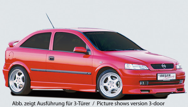 Rieger Seitenschweller rechts für Opel Astra G Stufenheck