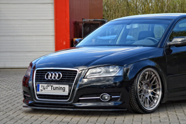 Cup Frontspoilerlippe für Audi A3 8P Facelift Bj. 2008-2012