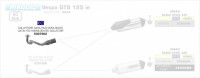 Arrow Verbindungsrohr mit Kat passend für Vespa GTS 125 17-18 Arrow Verbindungsrohr mit Kat passend für Vespa GTS 125 17-18
