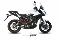 MIVV Oval Carbon Auspuff passend für Kawasaki Versys 650 15-18 MIVV Oval Carbon Auspuff passend für Kawasaki Versys 650 15-18