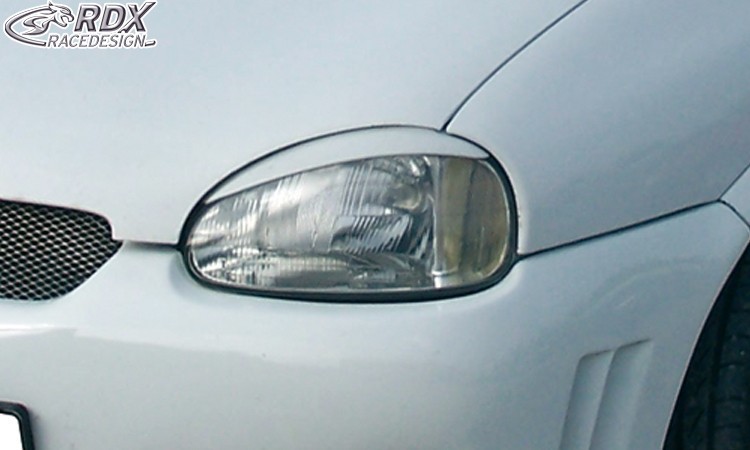 Scheinwerferblenden Böser Blick Scheinwerfer Blende 2 Stück Opel Corsa B
