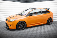 Seitenschweller Ansatz Für Ford Focus ST Mk2 FL Schwarz Hochglanz