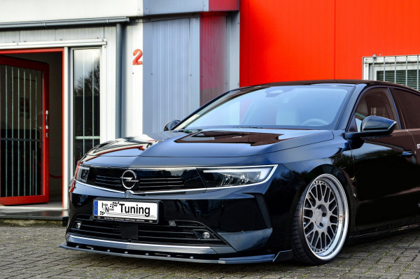 Cup Frontspoilerlippe mit Wings passend für Opel Astra L Standard