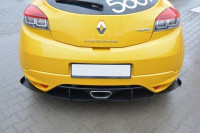 Heck Ansatz Flaps Diffusor passend für Renault Megane MK3 RS Heck Ansatz Flaps Diffusor passend für Renault Megane MK3 RS