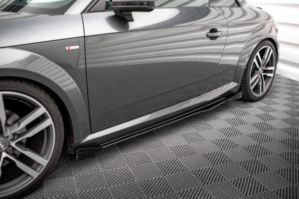 Street Pro Seitenschweller Ansatz + Flaps passend für Audi TT S / S-Line 8S