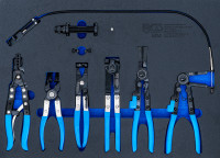 Werkstattwageneinlage 3/3: Schlauchklemmenzangen-Satz Werkstattwageneinlage 3/3: Schlauchklemmenzangen-Satz