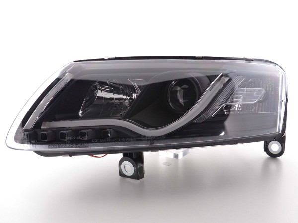 Scheinwerfer Set Daylight LED TFL-Optik Audi A6 4F Bj. 04-08 schwarz