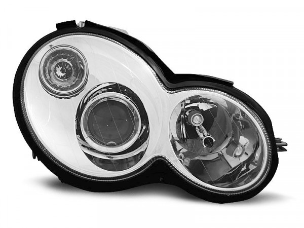 Scheinwerfer chrom passend für Mercedes Cl203 C-Klasse 00-04
