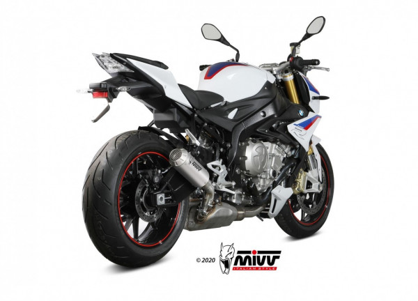 MIVV MK3 Edelstahl Endschalldämpfer passend für BMW S 1000 R 2017-2020