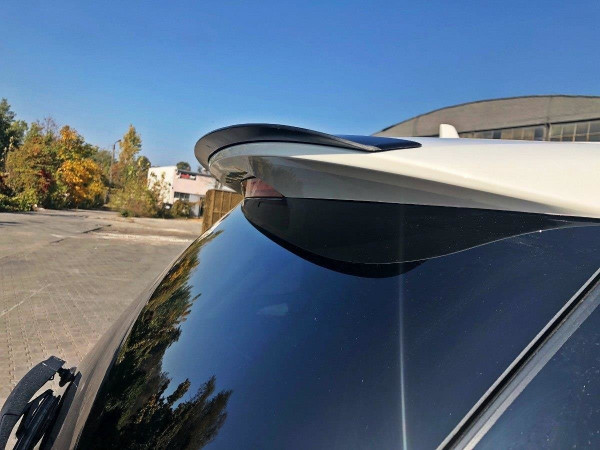 Spoiler CAP Für Mercedes GLE W166 AMG-Line Schwarz Hochglanz