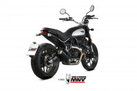 MIVV X-M1 Carbon Schwarz Endschalldämpfer passend für Ducati Scrambler 800 ICON / ICON DARK 21-22 MIVV X-M1 Carbon Schwarz Endschalldämpfer passend für Ducati Scrambler 800 ICON / ICON DARK 21-22