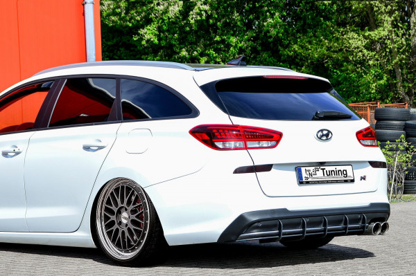 Racing Heckansatz passend für Hyundai i30 N-Line Kombi ab 2021