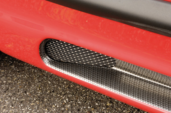 Rieger Seitenschweller links carbon look für Seat Golf 3 3-tür.