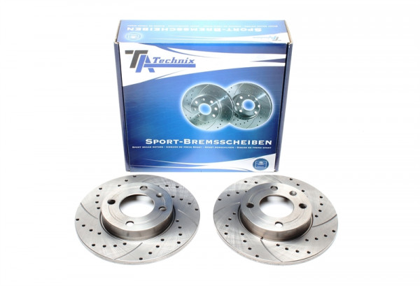 TA Technix Sport Bremsscheiben Satz Vorderachse passend für Seat Arosa / VW Polo