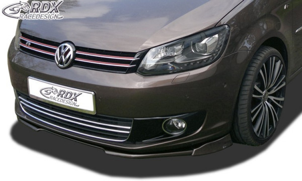 RDX Frontspoiler VARIO-X für VW Touran 1T Facelift (2010-2015) / Caddy 2K (2010-2015) Frontlippe Fro
