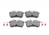 Bosch Bremsbelagsatz für Scheibenbremsen Hinterachse passend für Ford Fiesta, Focus, Scorpio, Sierra Bosch Bremsbelagsatz für Scheibenbremsen Hinterachse passend für Ford Fiesta, Focus, Scorpio, Sierra