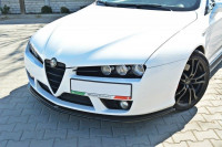 Front Ansatz Für Alfa Romeo Brera Schwarz Hochglanz