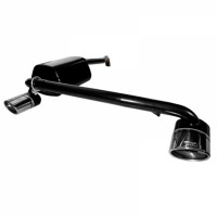 Ulter Sportauspuff passend für Renault Megane III Coupe & Hatchback 2008–2012 2 Duplex Endrohre oval Ulter Sportauspuff passend für Renault Megane III Coupe & Hatchback 2008–2012 2 Duplex Endrohre oval