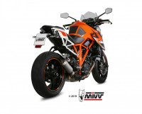 MIVV MK3 Edelstahl Endschalldämpfer passend für KTM 1290 SUPERDUKE 2014–2019 MIVV MK3 Edelstahl Endschalldämpfer passend für KTM 1290 SUPERDUKE 2014–2019
